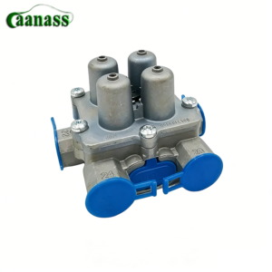 OEM WG9000360523 Four Circuit Protection Valve For Sinotruk HOWO T7H TX Sitrak C7H Haohan Heavy Truck Air Brake System