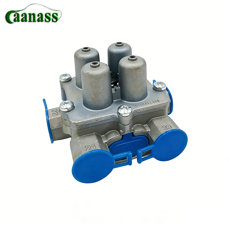 OEM WG9000360523 Four Circuit Protection Valve For Sinotruk HOWO T7H TX Sitrak C7H Haohan Heavy Truck Air Brake System