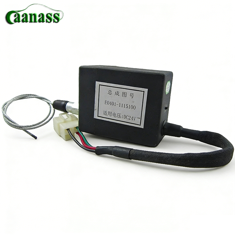 OEM E0401-1115100 Engine Stop Solenoid Controller Fuel Cut Off Flameout Valve For Yuchai Engine Dongfeng Light Truck