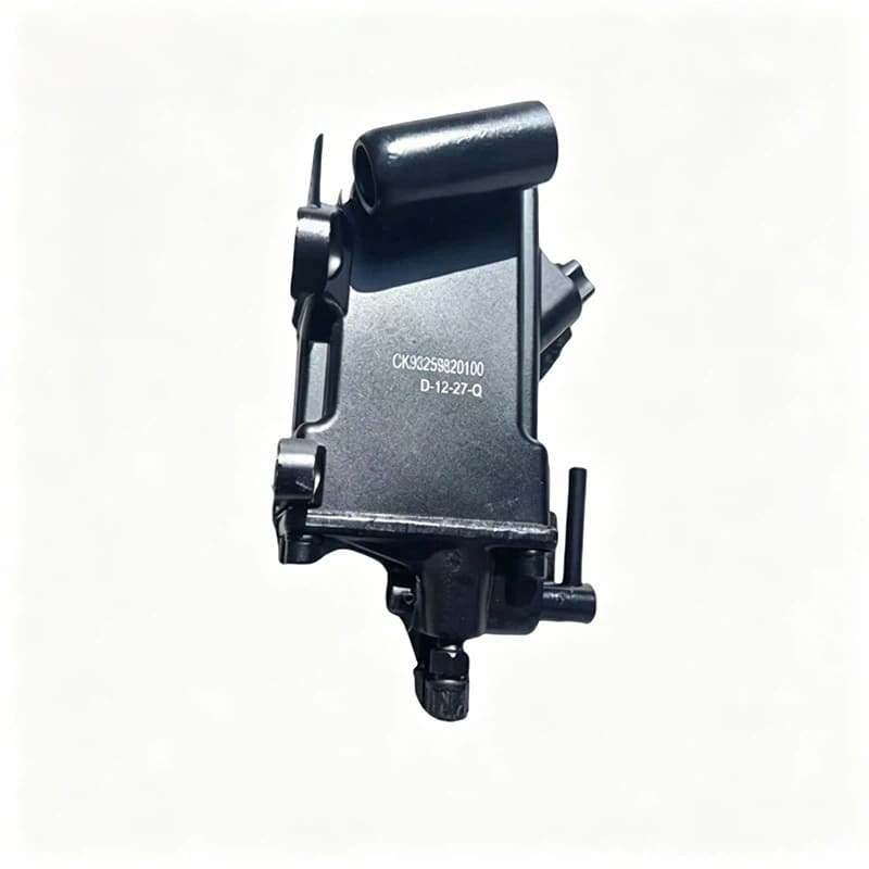 Manual cab lifting hydraulic pump assembly