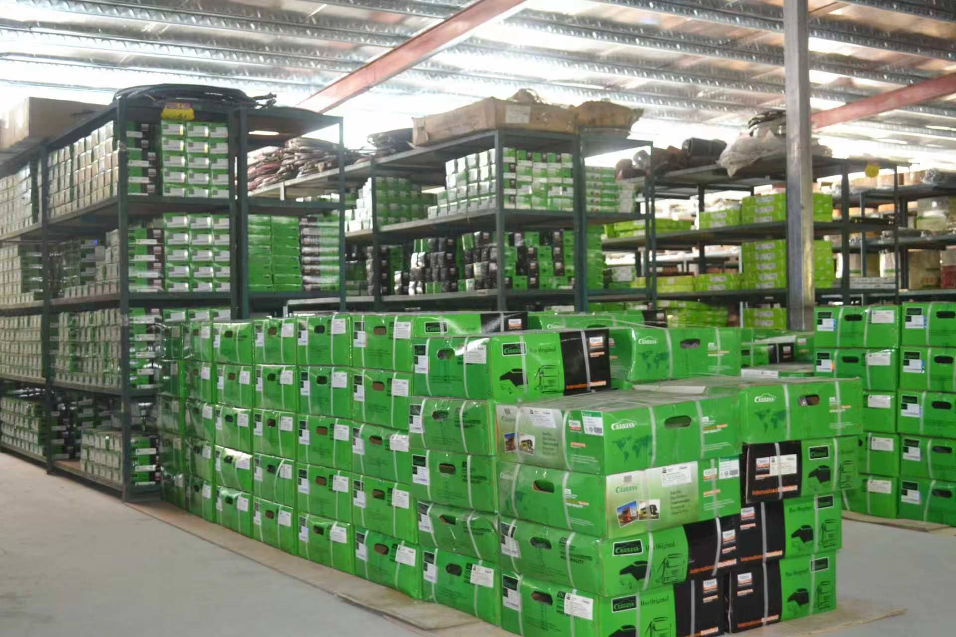 Caanass warehouse inventory for truck parts wholesalers