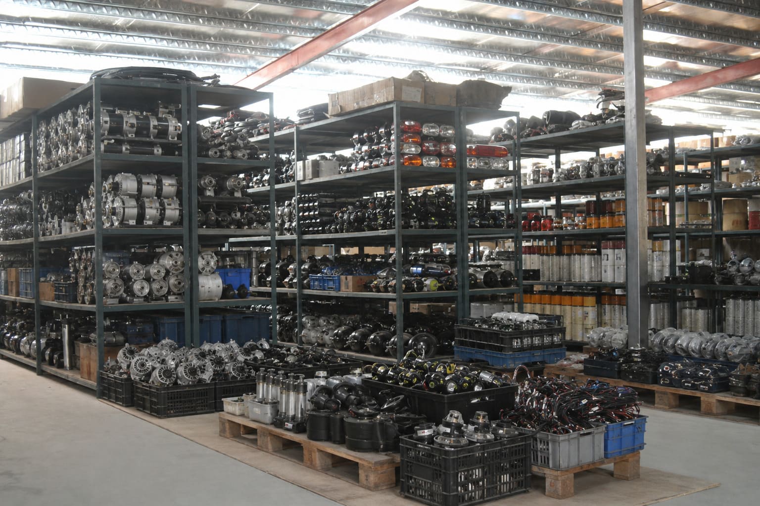 Caanass warehouse inventory for truck parts wholesalers