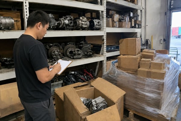 Supplier verification checklist for online truck parts purchasing