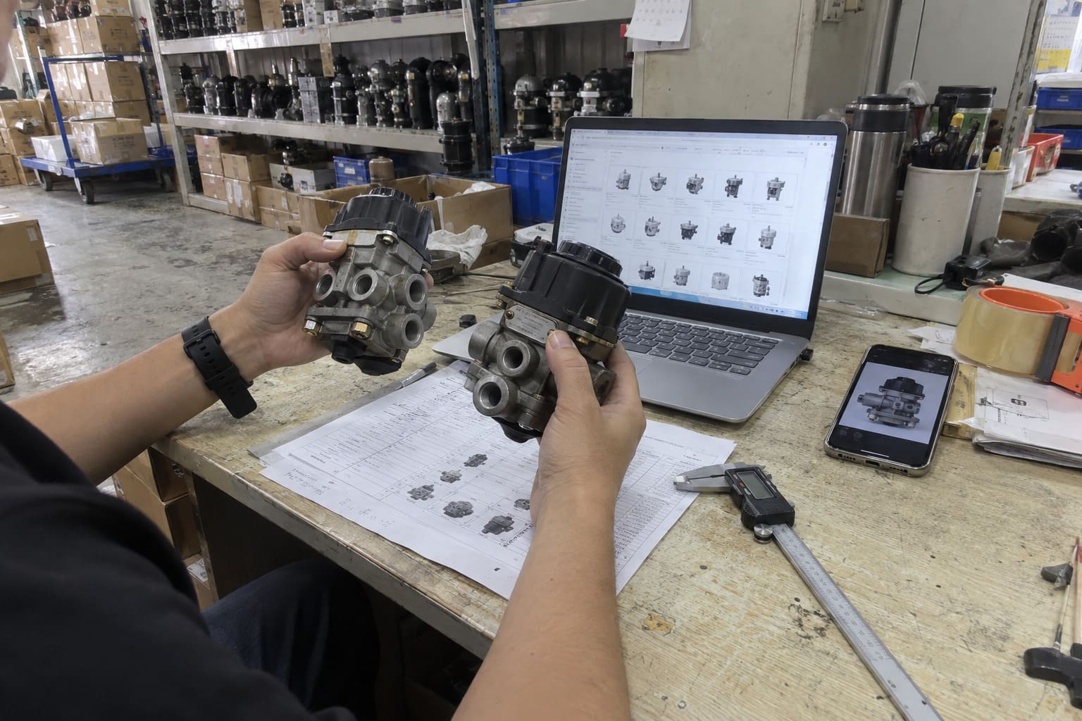 truck parts supplier types China trading company vs manufacturer
