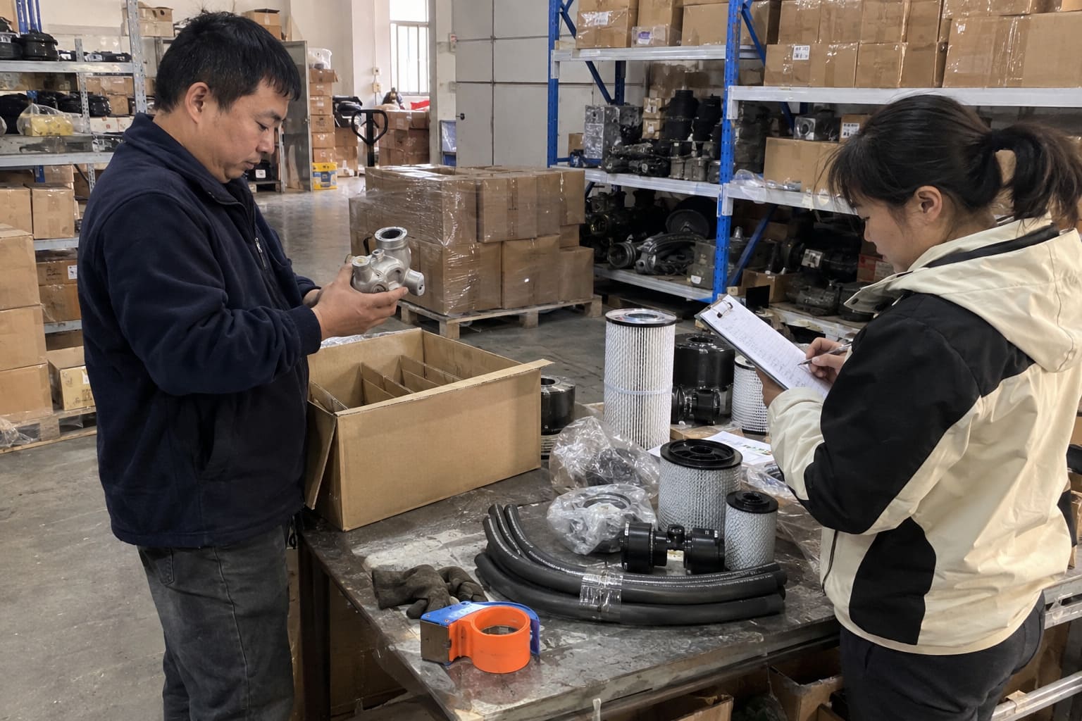 OE number truck parts identification HOWO SHACMAN FAW FOTON DONGFENG