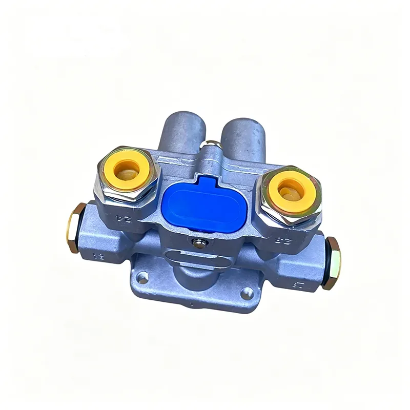 CK9000360523 Four-Circuit Protection Valve for Shacman Truck Parts