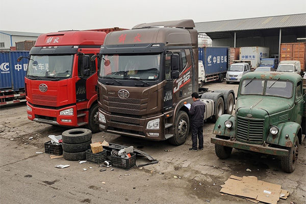 FAW truck model variations affecting parts catalog accuracy