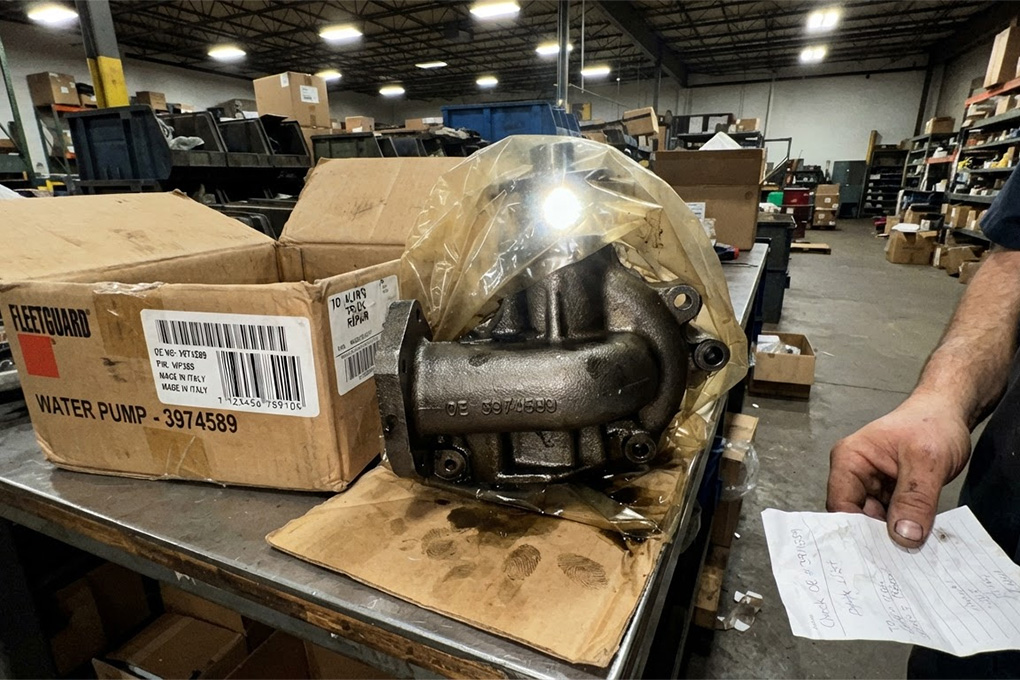 Evaluating Chinese truck parts supplier credibility and OE number matching