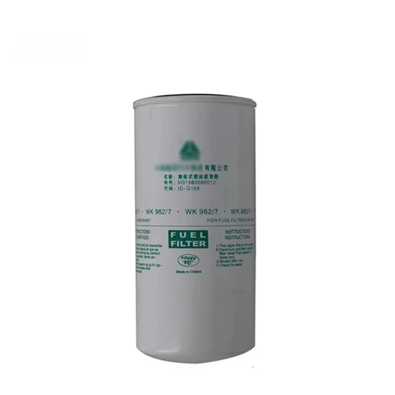 VG1560080012 Rotary Fuel Filter for Sinotruk HOWO Truck Parts