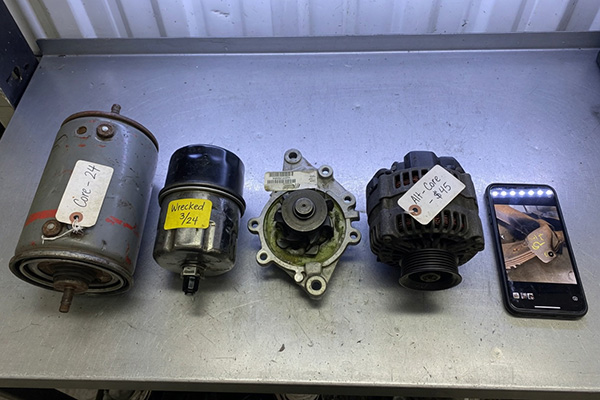 identifying Chinese truck parts with incomplete vehicle data