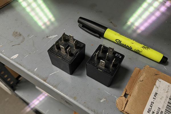 Comparison of identical-looking truck relays with different internal specifications truck relay same footprint different specs comparison